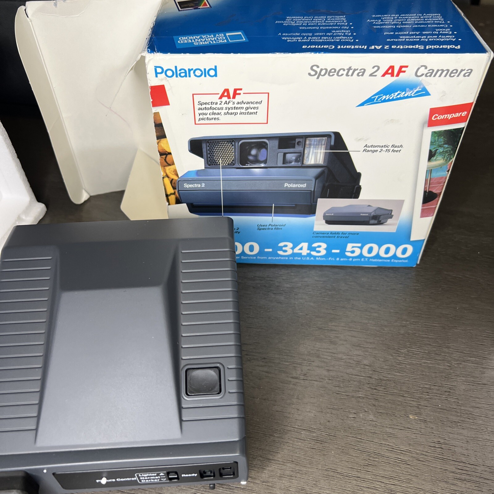 Polaroid Spectra 2 AF Camera Instant In Original Box With Lifetime Warranty