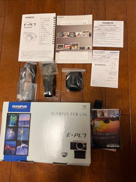 [Excellent] Olympus PEN Lite E-PL7 16.1MP Mirrorless Camera Body White Japan