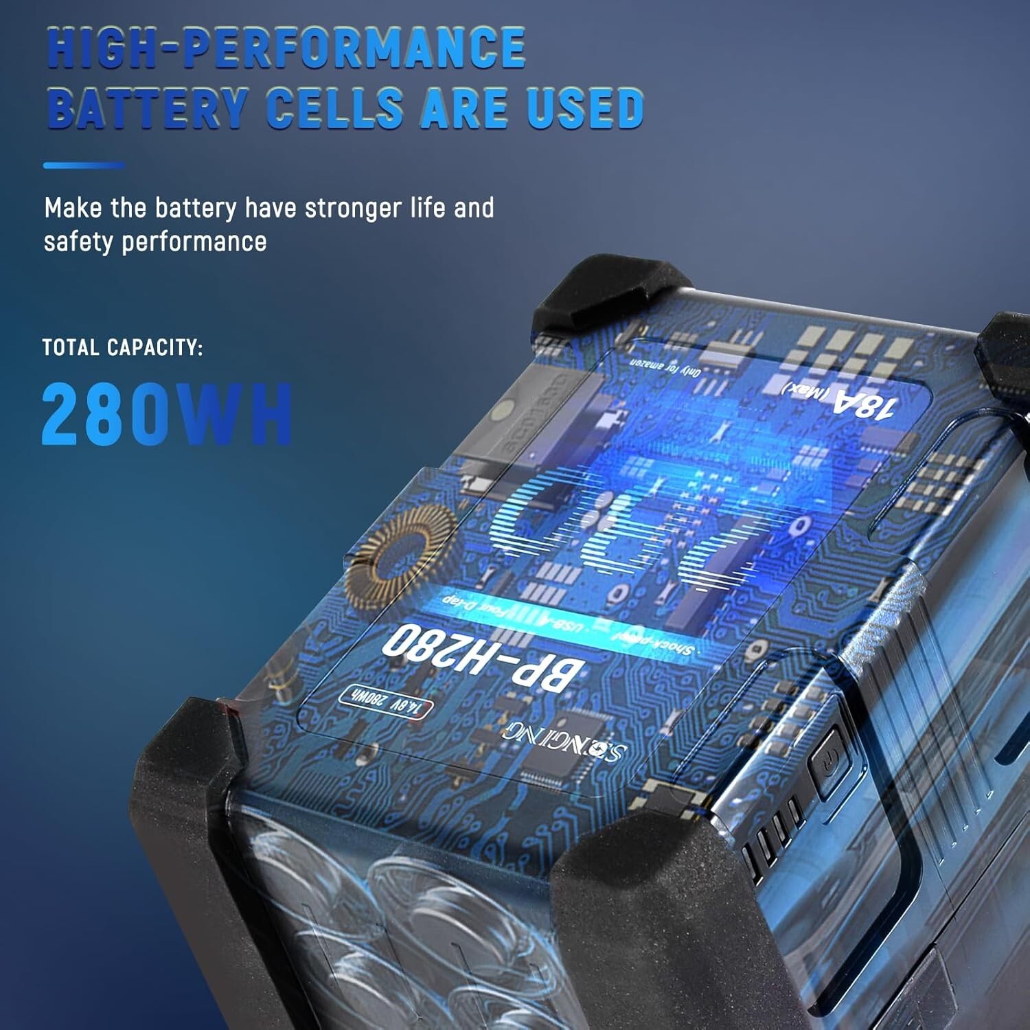 SONGING FXLION Anti-Shock 280WH V-Mount Battery