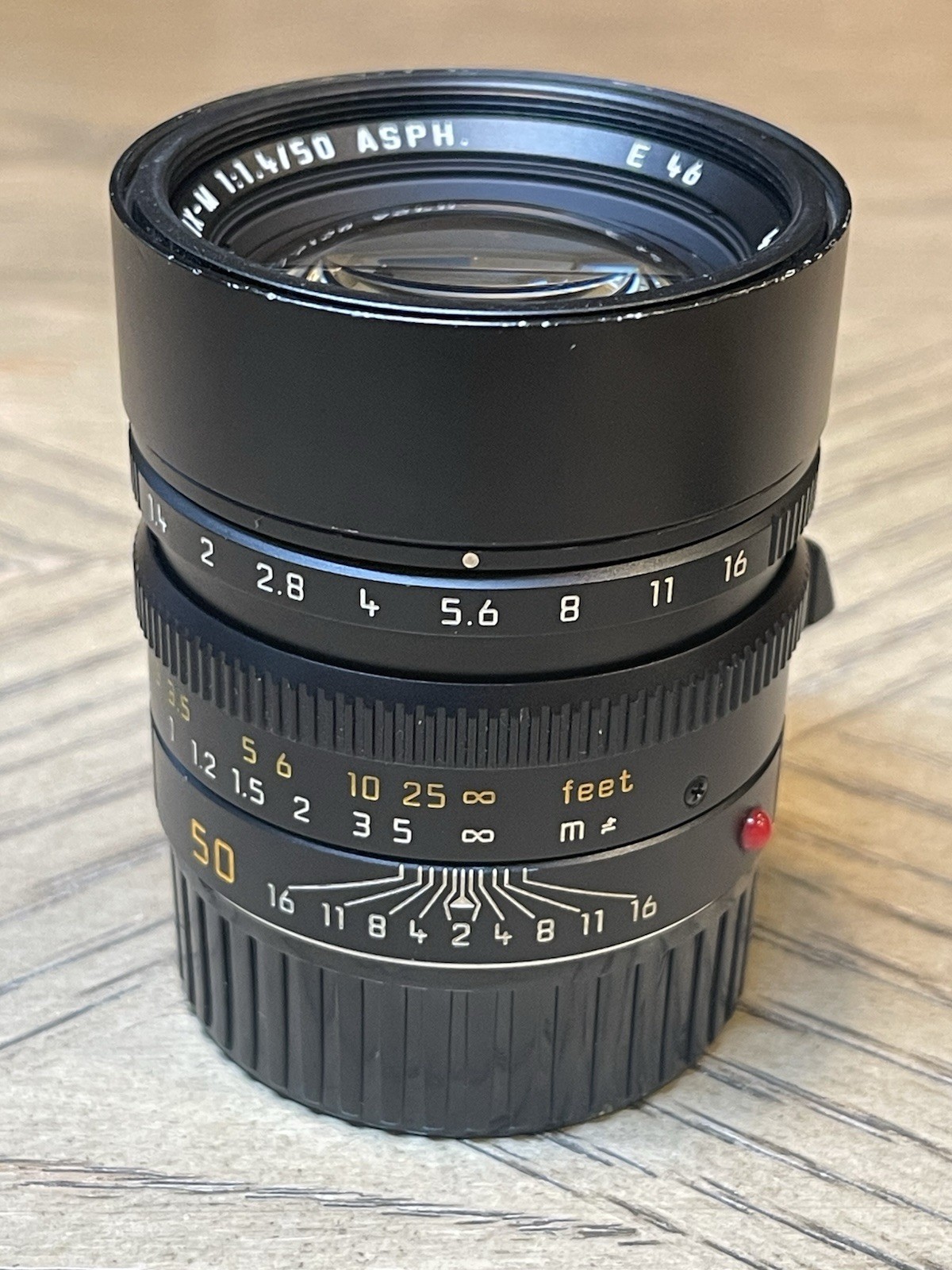 Leica Summilux-M 50mm f/1.4 ASPH 6-Bit Lens #11891 Boston Seller