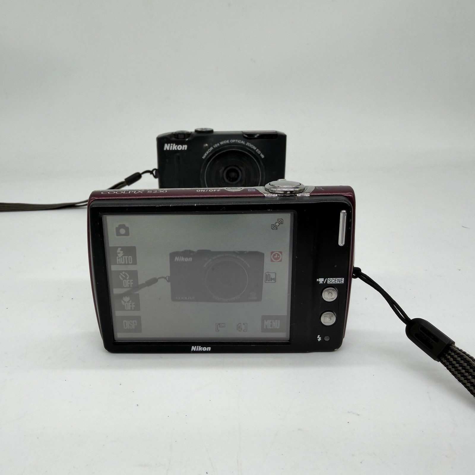 Nikon COOLPIX S230 10.0MP Compact Digital Touchscreen Camera Plum