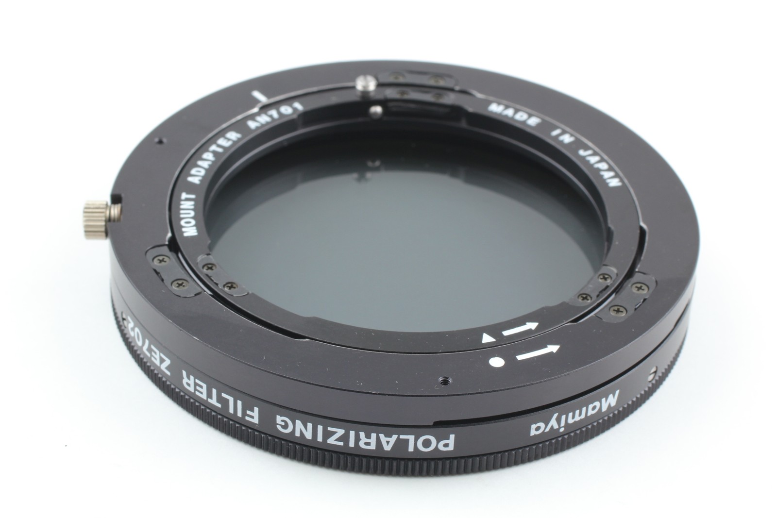 [MINT in BOX] Mamiya ZE702 PL Polarizing Filter AN701 Adapter 7 7II From JAPAN