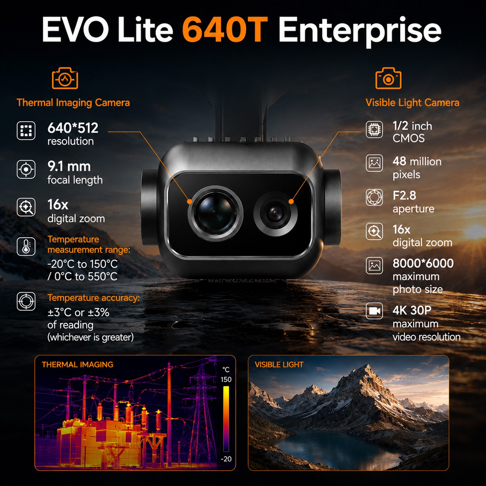 Autel Robotics EVO Lite 640T Enterprise – Plus Combo