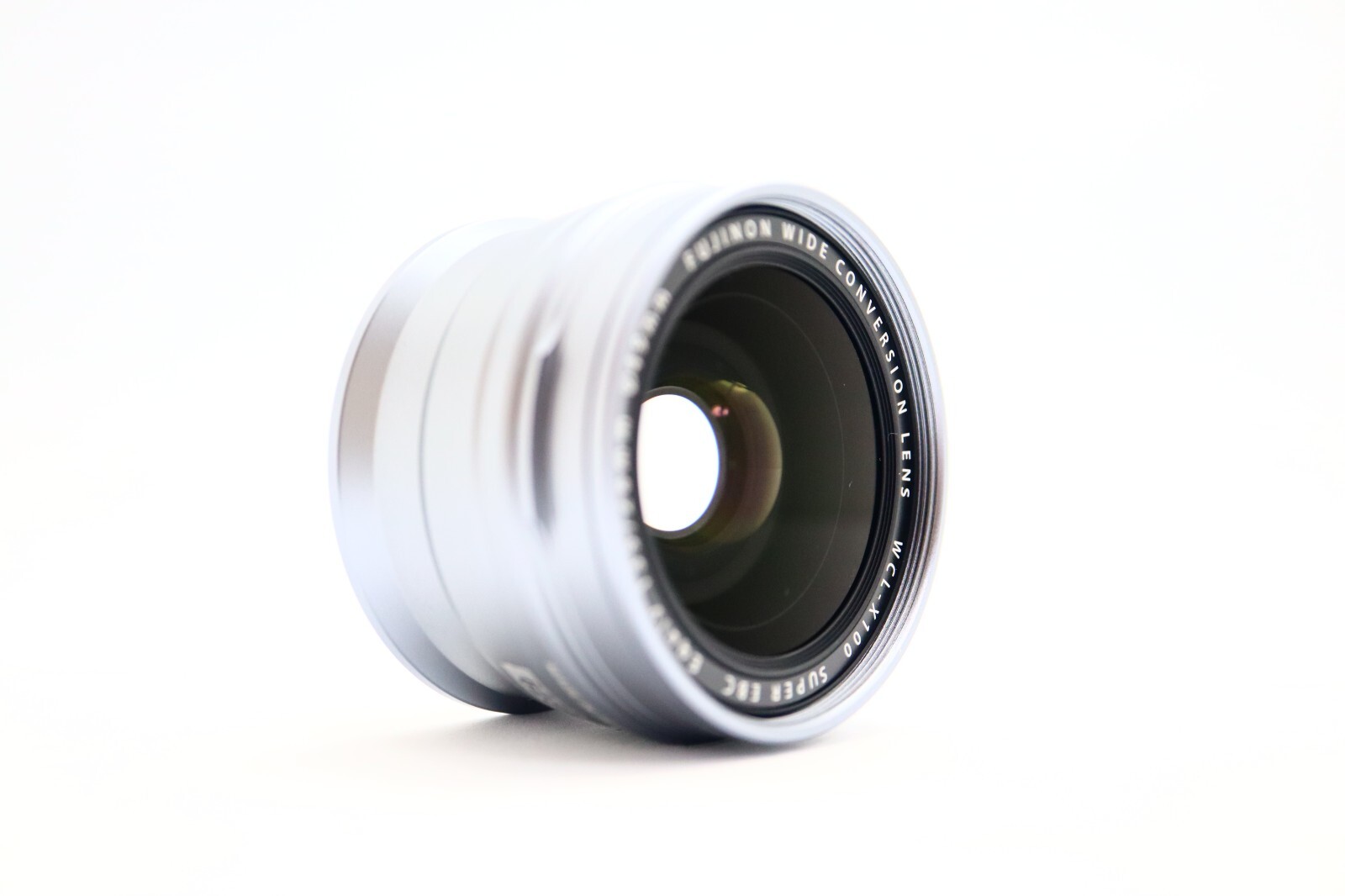 574 FUJIFILM WCL-X100 Wide Conversion Lens Silver for X100 series **N MINT** DHL