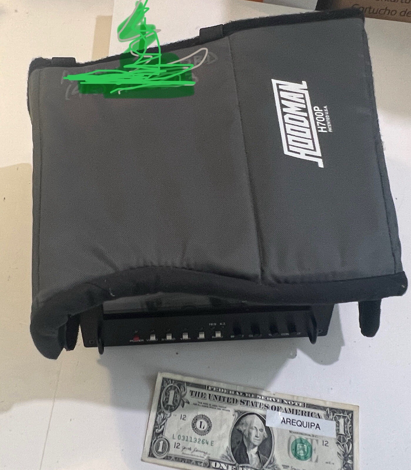 Marshall V-R84DP-HDA 8.4″ Field video camera Monitor w/Power Supply, & Sun hood