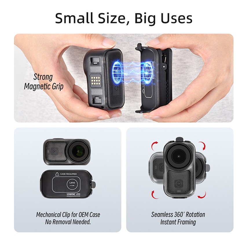 Mechanical Snap-On Strong Magnetic Universal Clamp Accessories Fit for DJI NANO