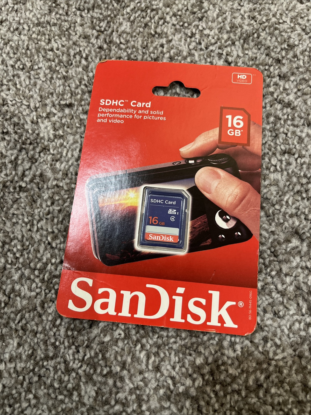 Sandisk 16GB SD Card SDSDB-016G-A46