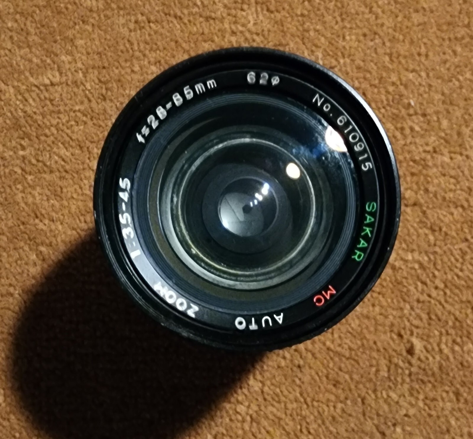 Sakar Mc 85mm Camera Lens auto zoom 1 : 3.5-4.5