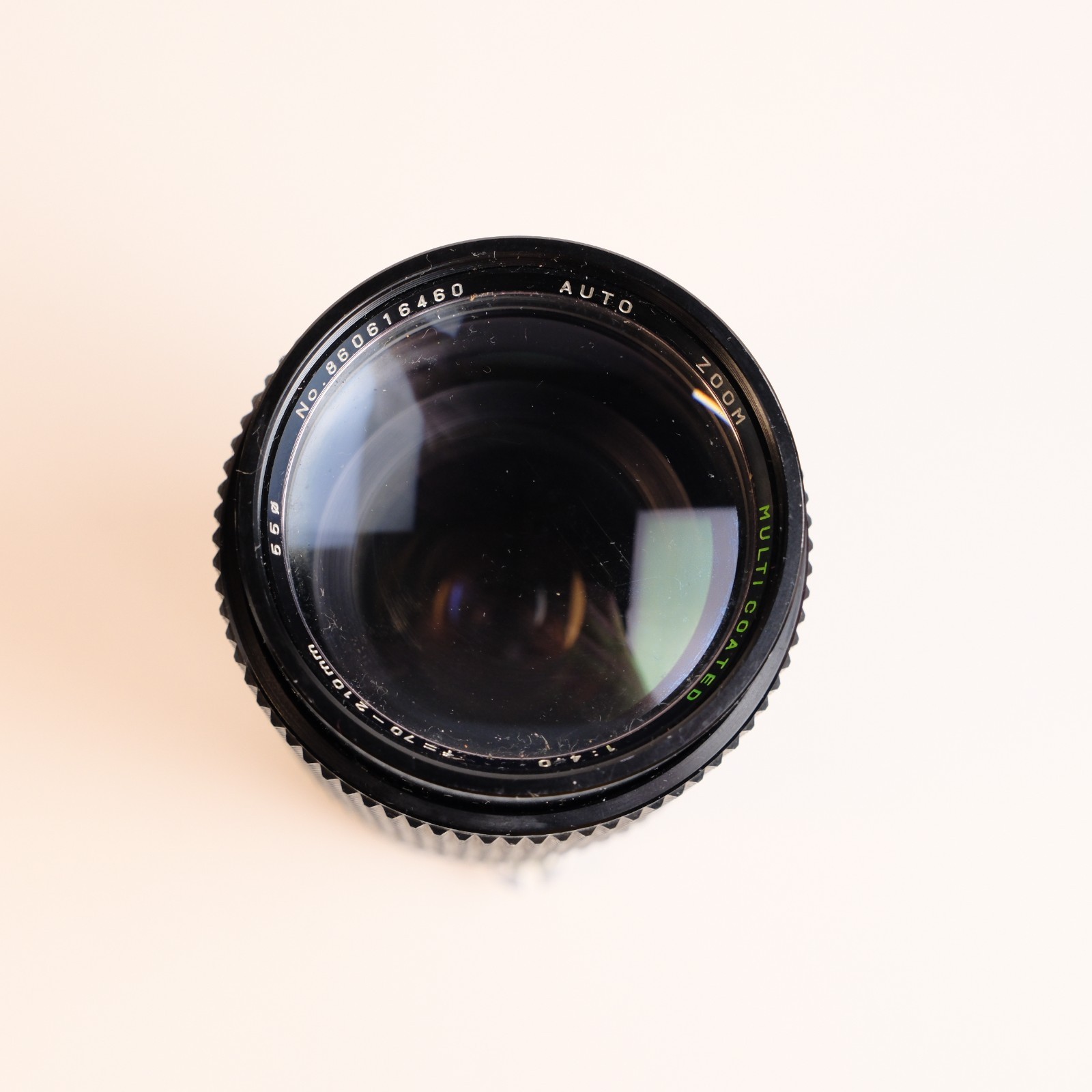 Sears Multicoated Auto Zoom 70–210mm f/4.0 Lens – Fair – Tested Working (107)