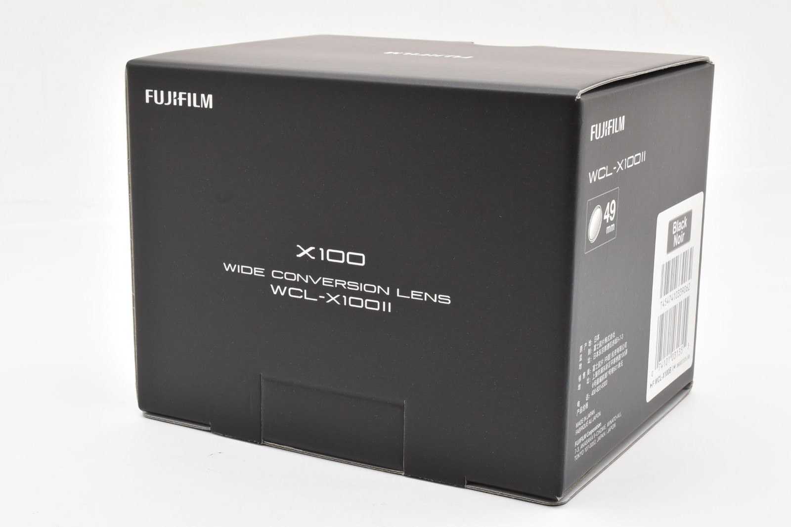✨NEW✨ FUJIFILM WCL-X100 II B Wide Conversion Lens Black From Japan S583