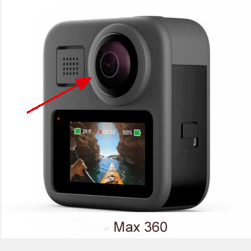 1pcs Original Lens Glass Unit Assembly Part For GoPro MAX 360 Action Camera Part