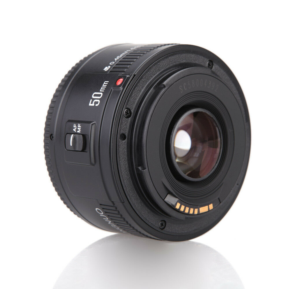 YONGNUO YN50mm F1.8 AF MF Large Aperture Camera Lens for Canon EOS Camera EF