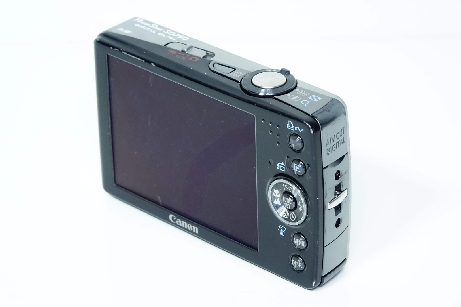 *READ* Canon PowerShot SD750 / IXUS 75 Compact CCD Silver
