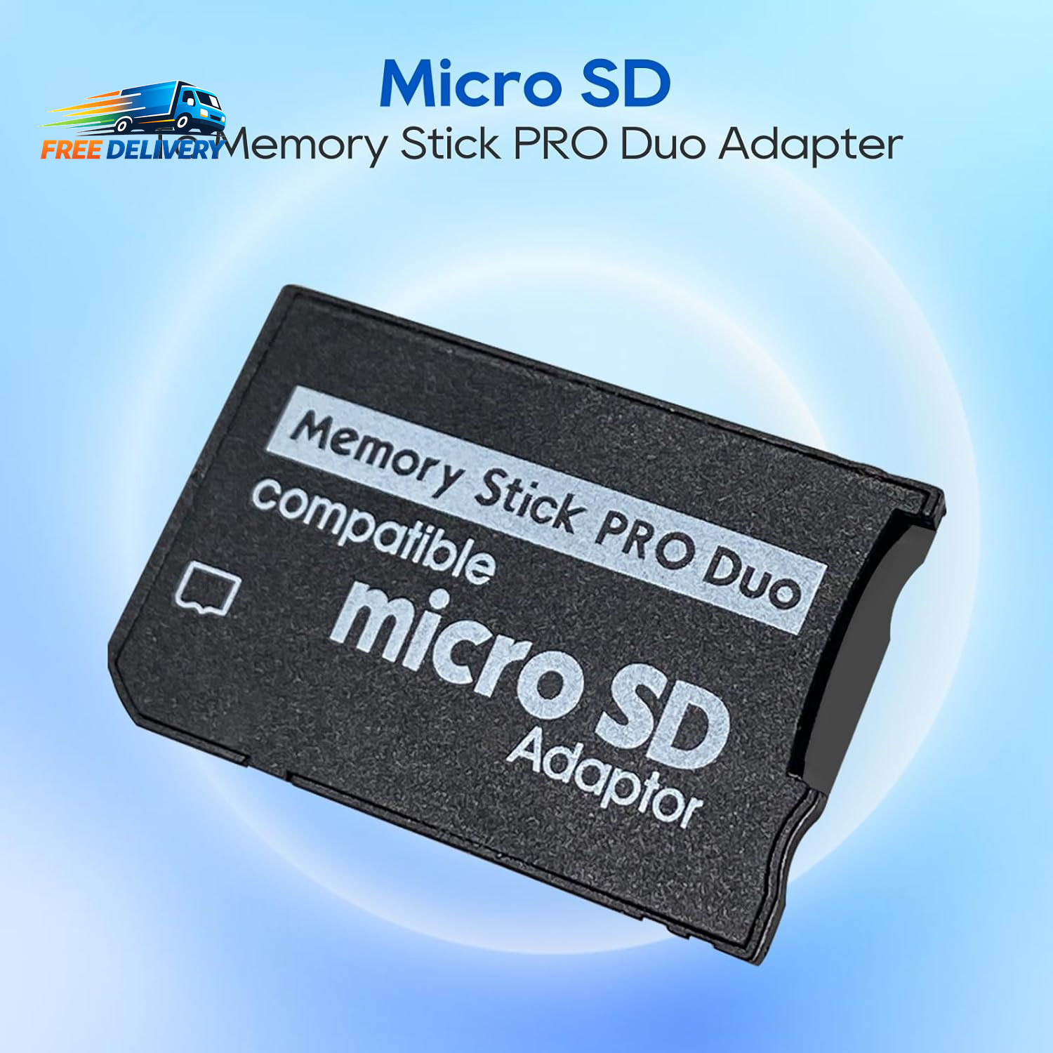 PSP Memory Stick Adapter, Micro SD/SDHC/SDXC to Memory Stick PRO Duo to Magicgat