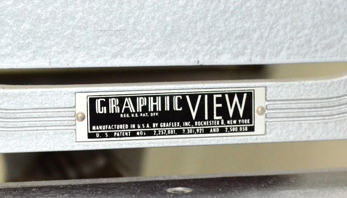 GRAPHIC VIEW 4X5 Camera w/Kodak Ektar 152mm f/4.5 Lens w/ 2 film holders
