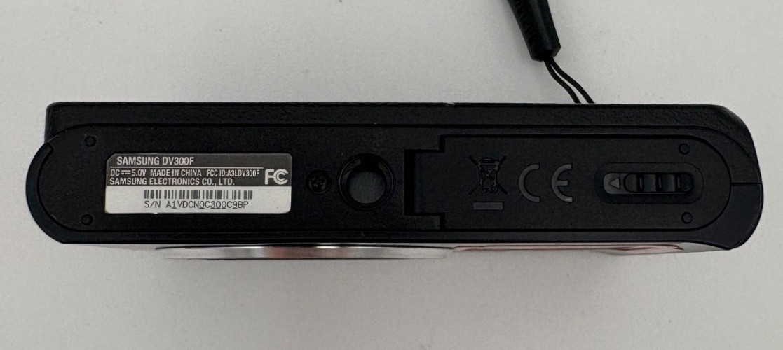 Samsung Smart DV300F 16.0MP Digital Camera – Black +Battery+32gb SD Card Tested