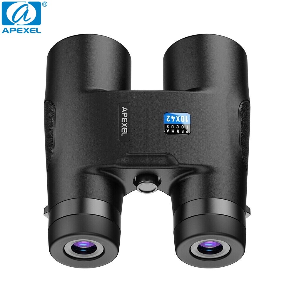APEXEL 10×42 FMC BAK4 HighPower Telescope Binoculars Auto Fixsd Focus Binoculars