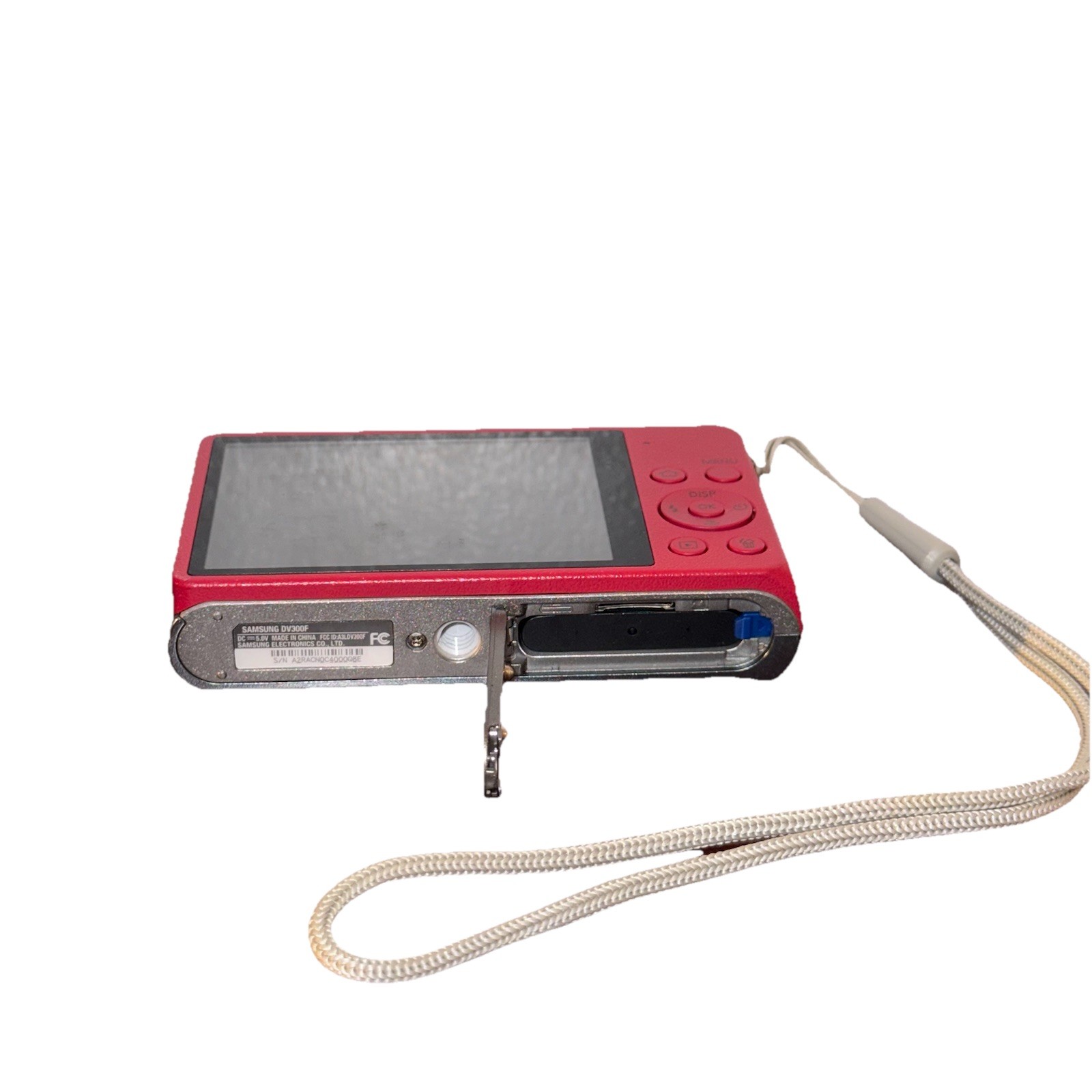Samsung DV300F Camera Tested and working Portable Digital Point and Shoot -Red