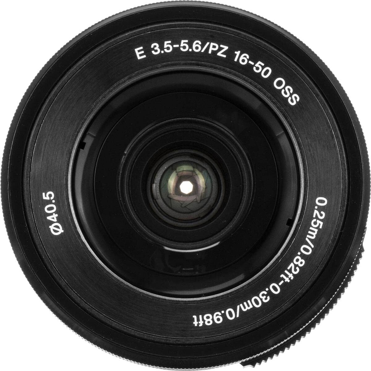 Sony SELP1650 E PZ 16-50mm f/3.5-5.6 OSS Zoom Kit E-Mount Lens – Open Box