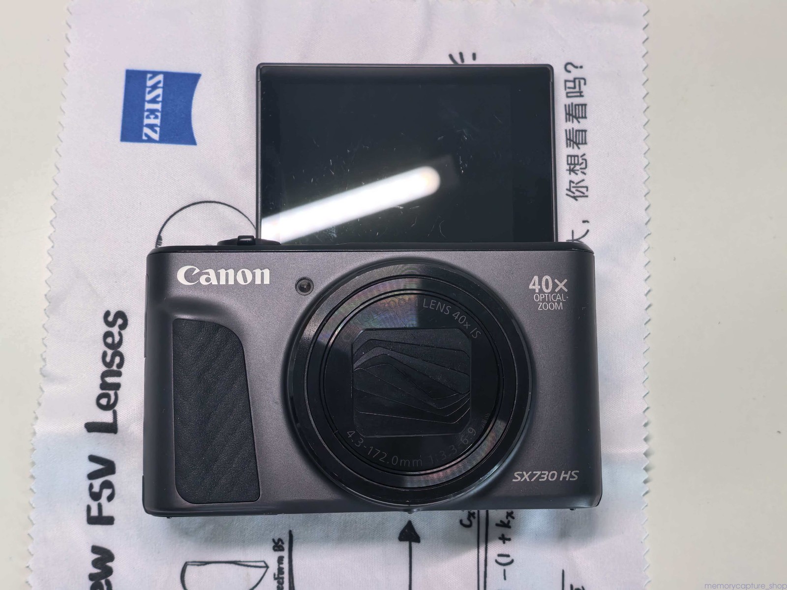 Canon PowerShot SX730 HS Digital Camera 20.1MP 40x Optical Zoom Black 95%New