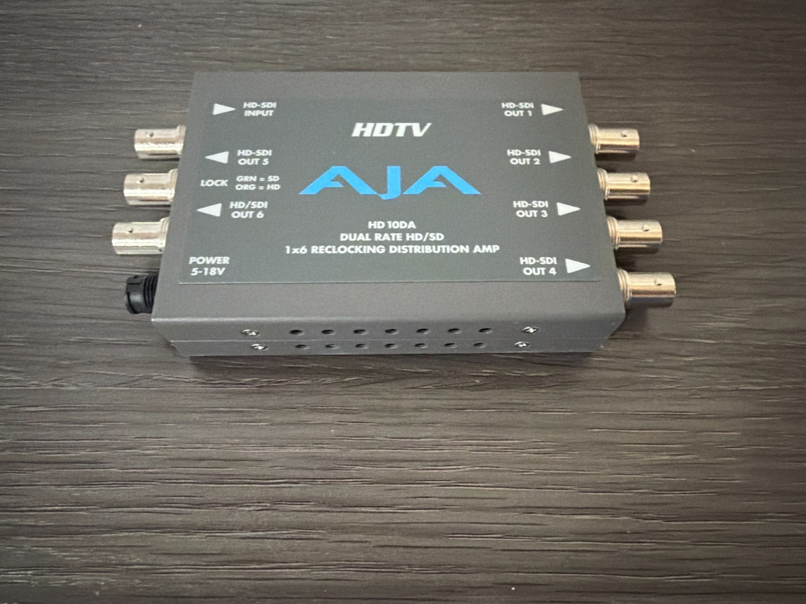 AJA HD10AM HD/SD-SDI 8-Ch AES Audio Embedder / Disembedder
