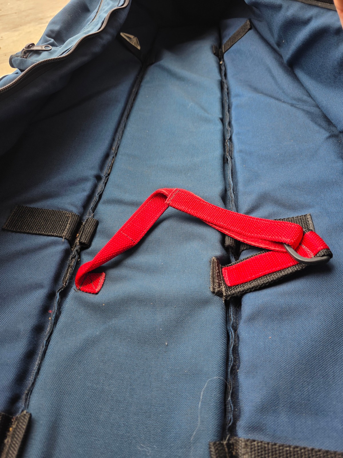 Porta-Brace Blue Padded Carry/Shoulder Bag – 1000D Cordura for Tripods