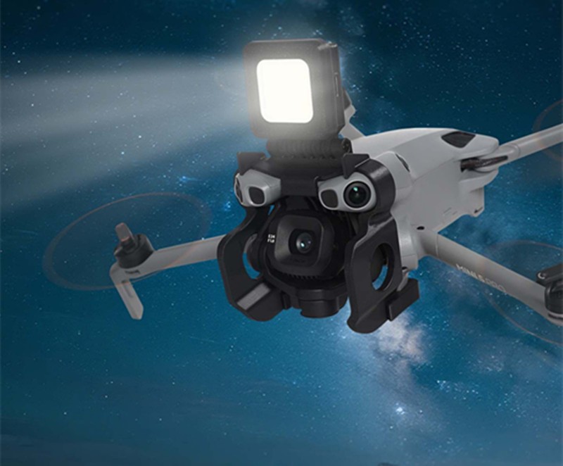 For DJI Mini 5 Pro Drone Gimbal Guard Protector Bumper w/ LED Light Accessories