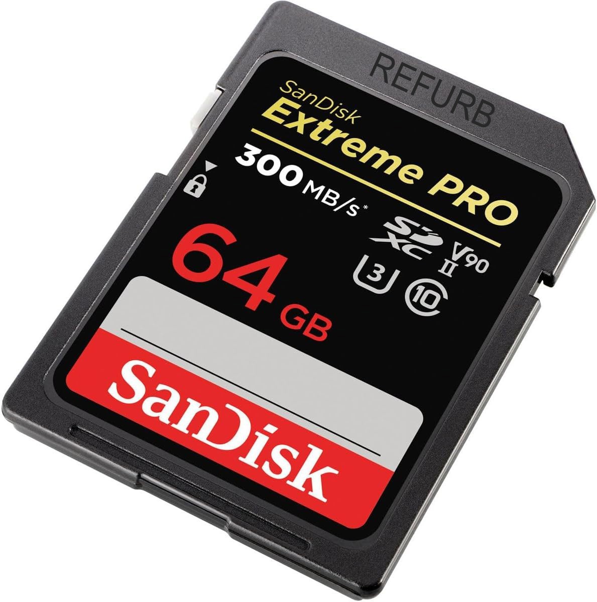 SanDisk – Extreme Pro 64GB SDXC UHS-II V90 Memory Card