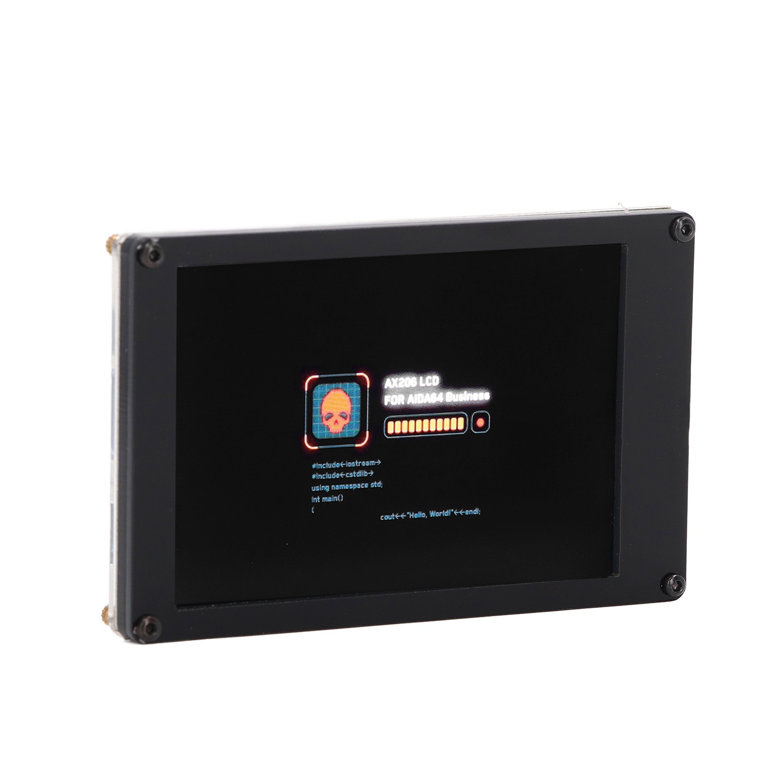 3.5in IPS Monitor Subscreen LCD Display Screen With USB Power Cable Support New