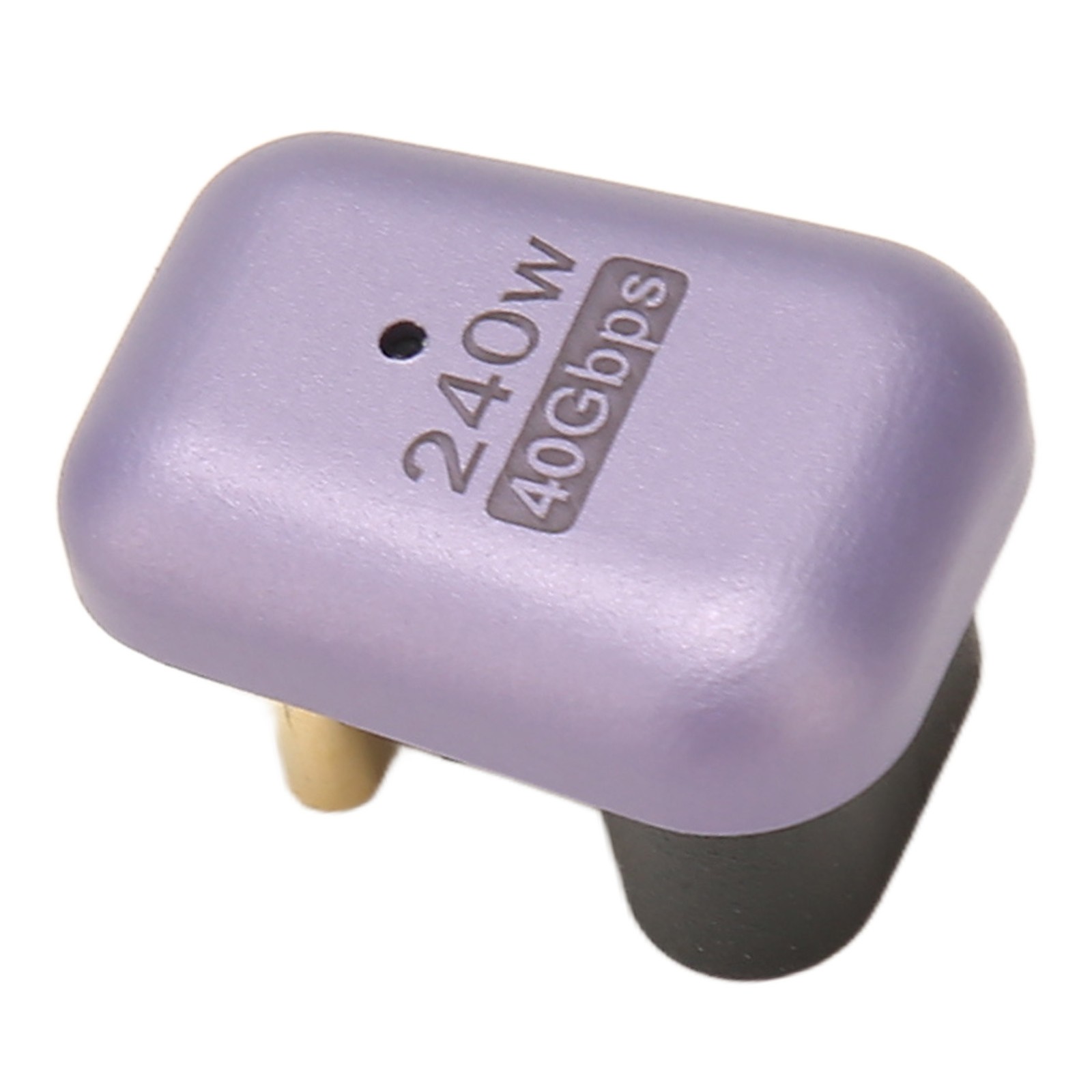 1 Type C Female To Male Adapter U Shaped 180 Degree For Laptop