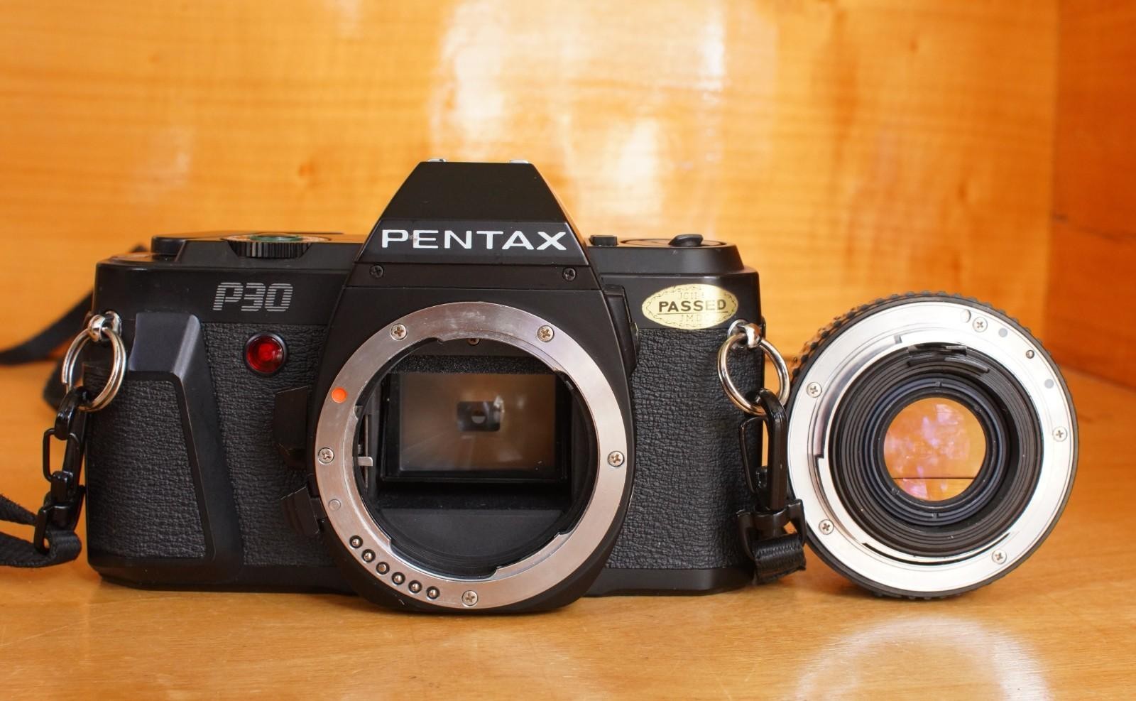 Pentax P-30 35mm Film Camera w/ Fast 50mm F2.0 Lens Working Well Gd Condition KT