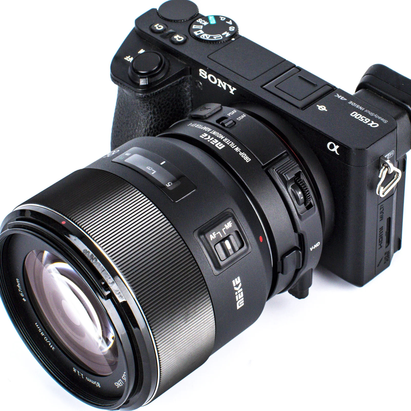 Drop-in Filter Mount Adapter EF/EF-S lens to Sony E mount camera