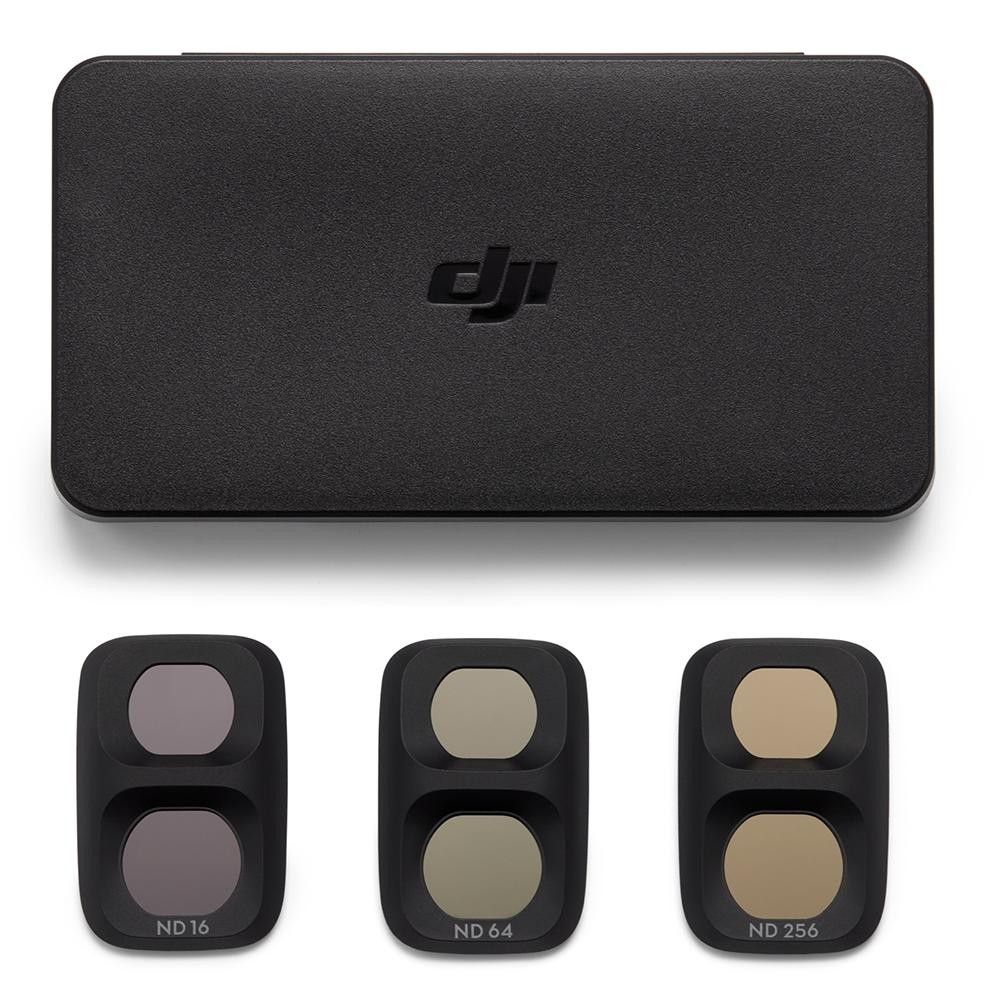 DJI Osmo Pocket 4 Pro (Pocket 4P) ND Filter Kit – ND16 / ND64 / ND256 (Black)