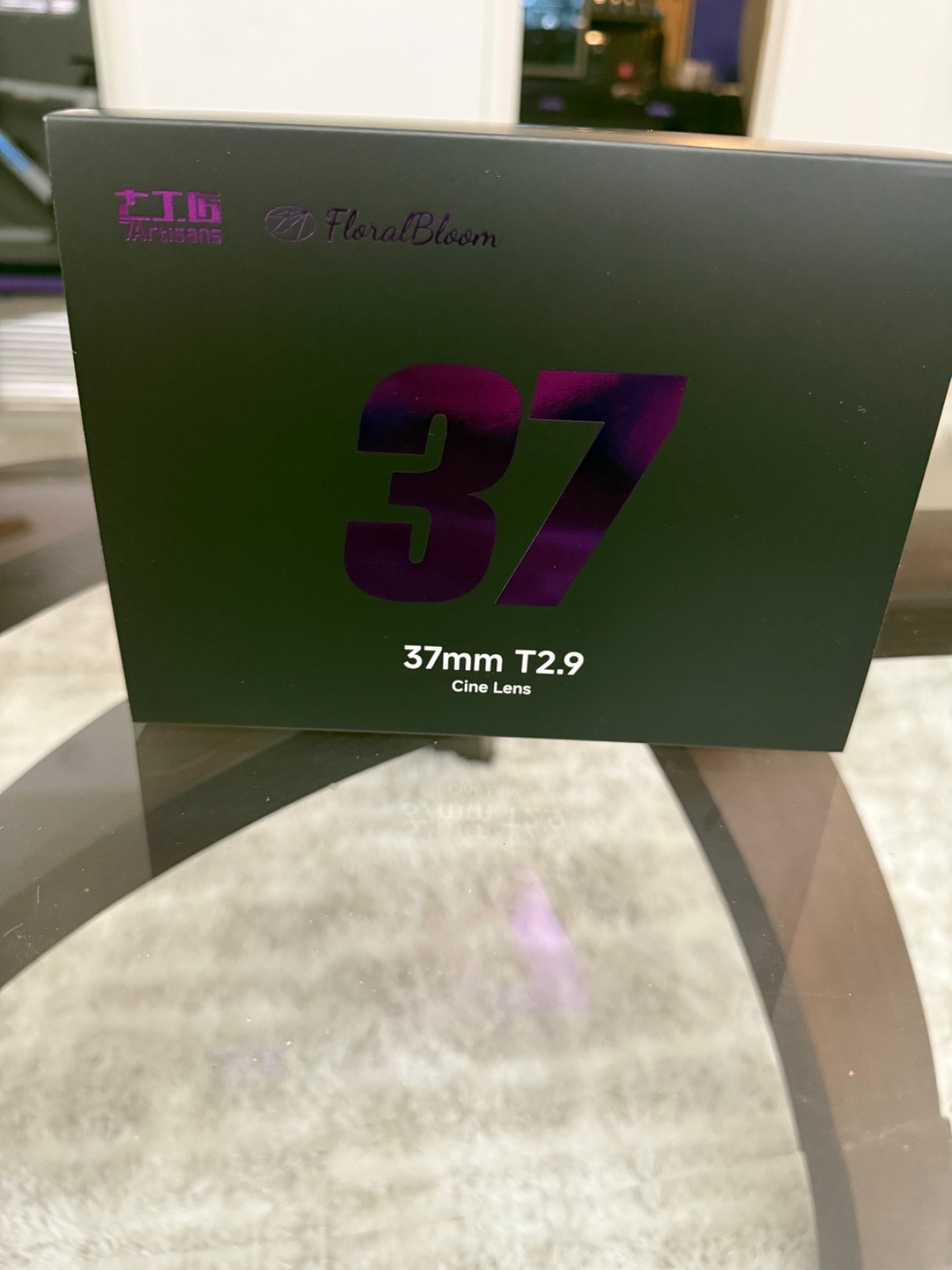 7Artisans Floral Bloom 37mm T2.9 Cine Lens Purple, New In Box