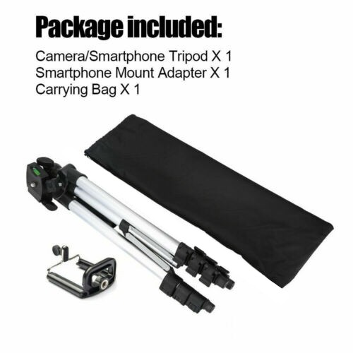Camera Tripod Stand Cell Phone Holder Mount for iPhone Samsung Bluetooth Remote