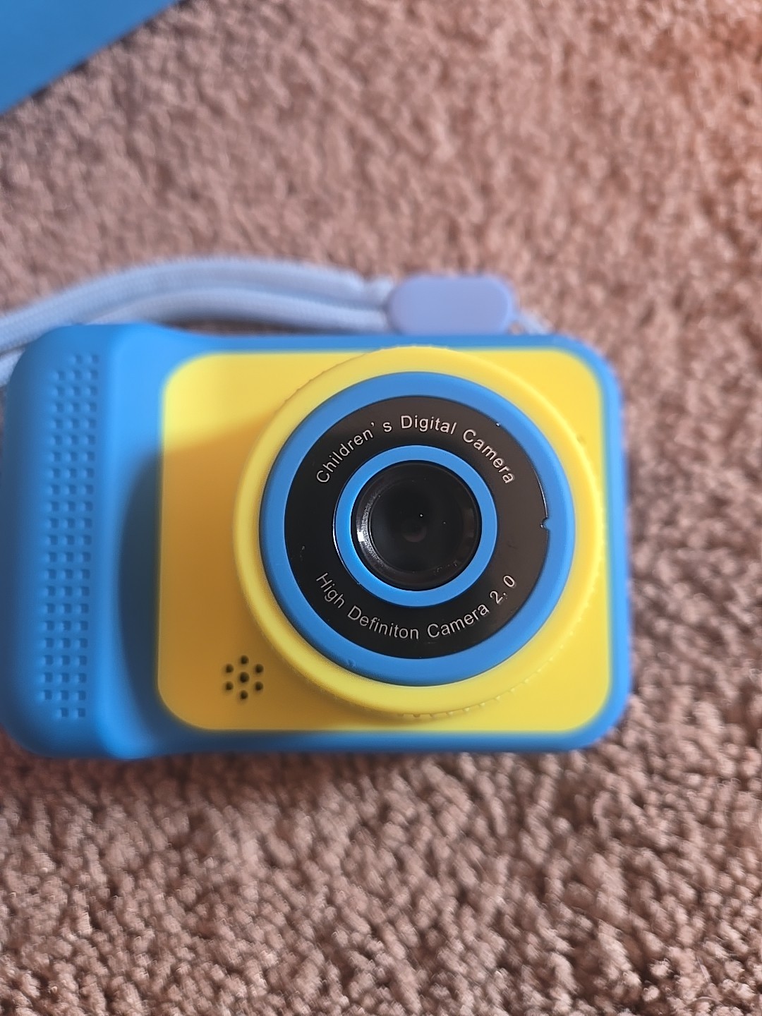 Real Children’s Digital Camera By Dong Electronic Tech-Blue Not A Toy