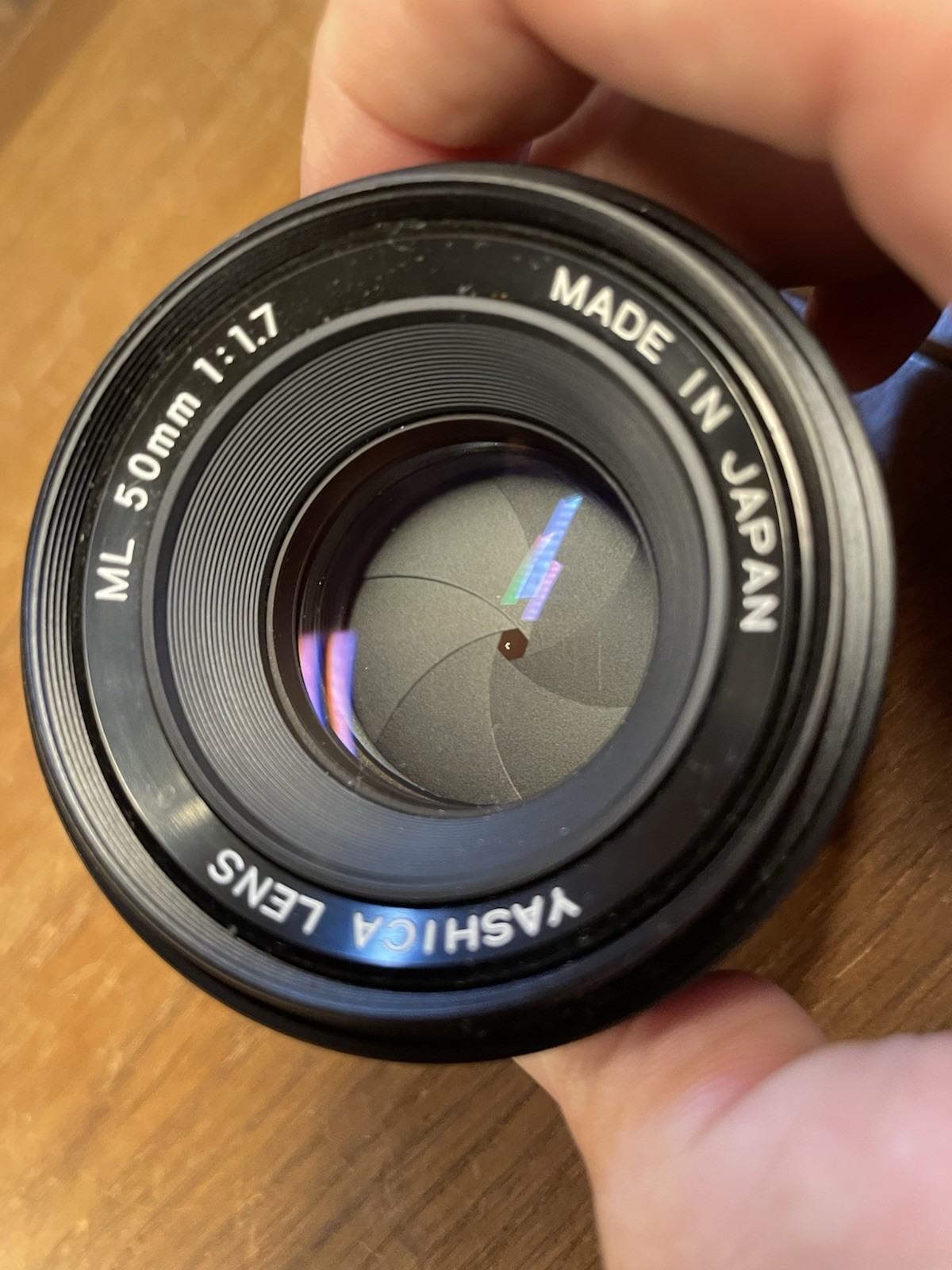 *Almost Mint* Yashica ML 50mm F/1.7 Standard Lens C/Y Mount From Japan