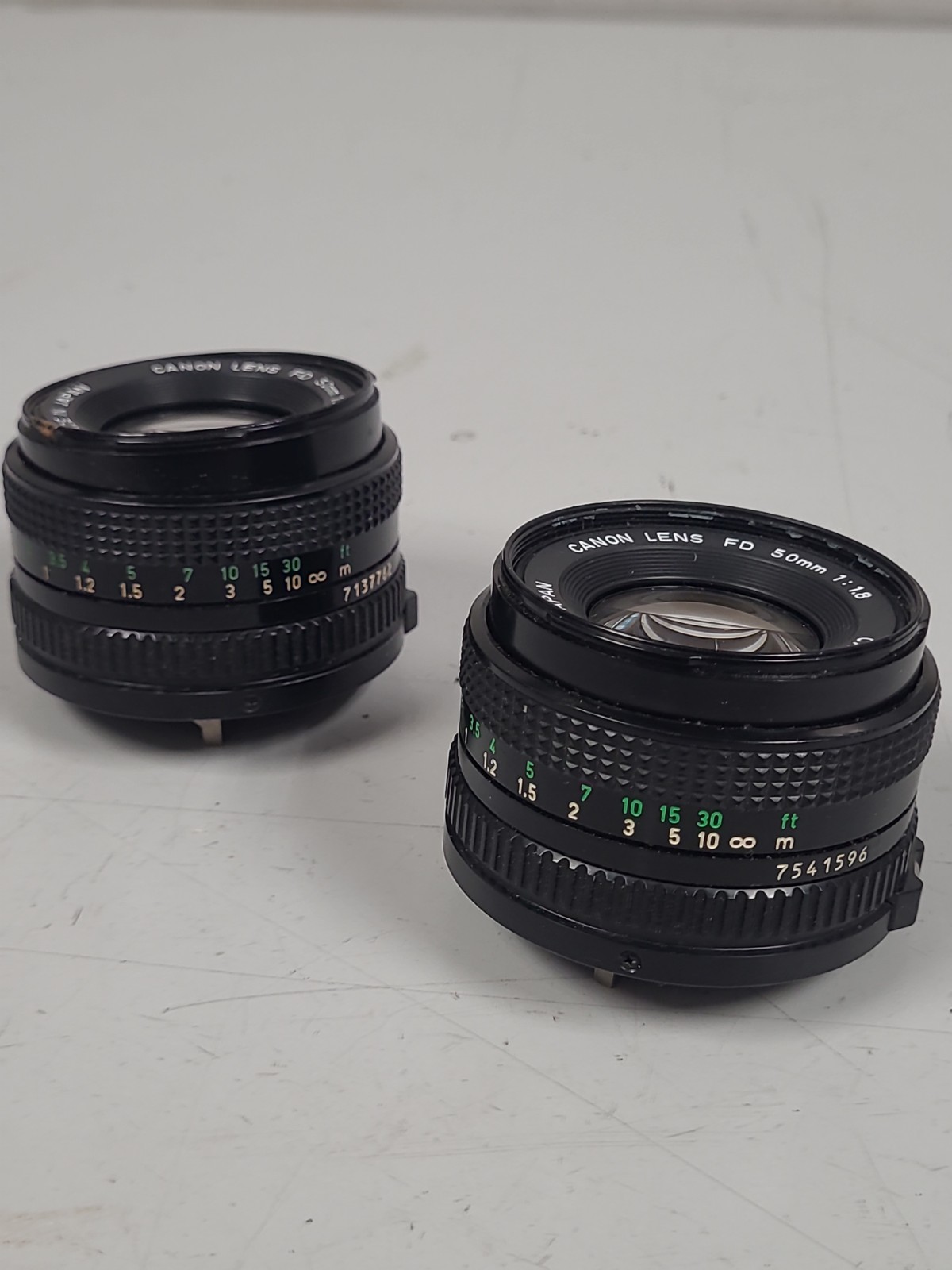 Canon FD 50mm f/1.8 S.C. Manual Focus Lens Made in Japan w/ Cap