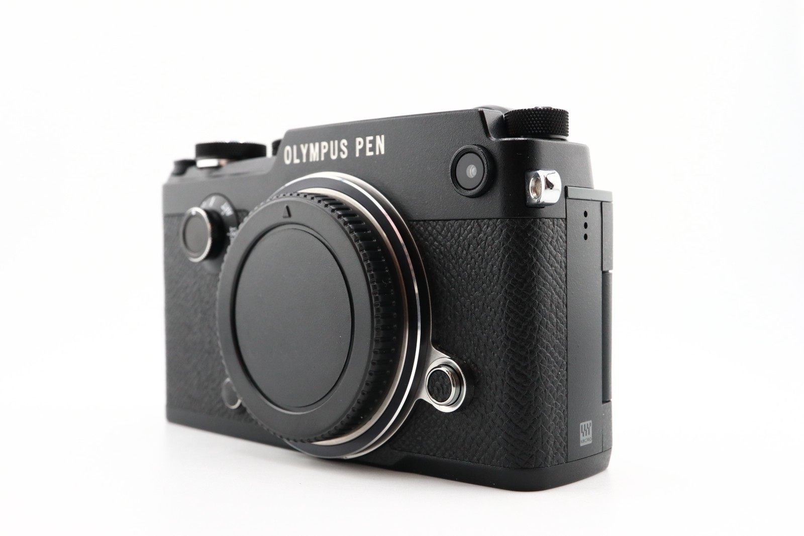 OLYMPUS PEN-F 20.3MP Mirrorless Digital Camera Body BLACK Near Mint
