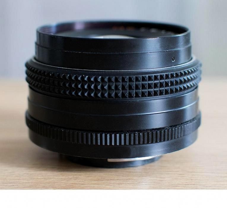 Helios-81H 50mm f/2 Lens Nikon F Mount MC USSR Swirly Bokeh Portrait