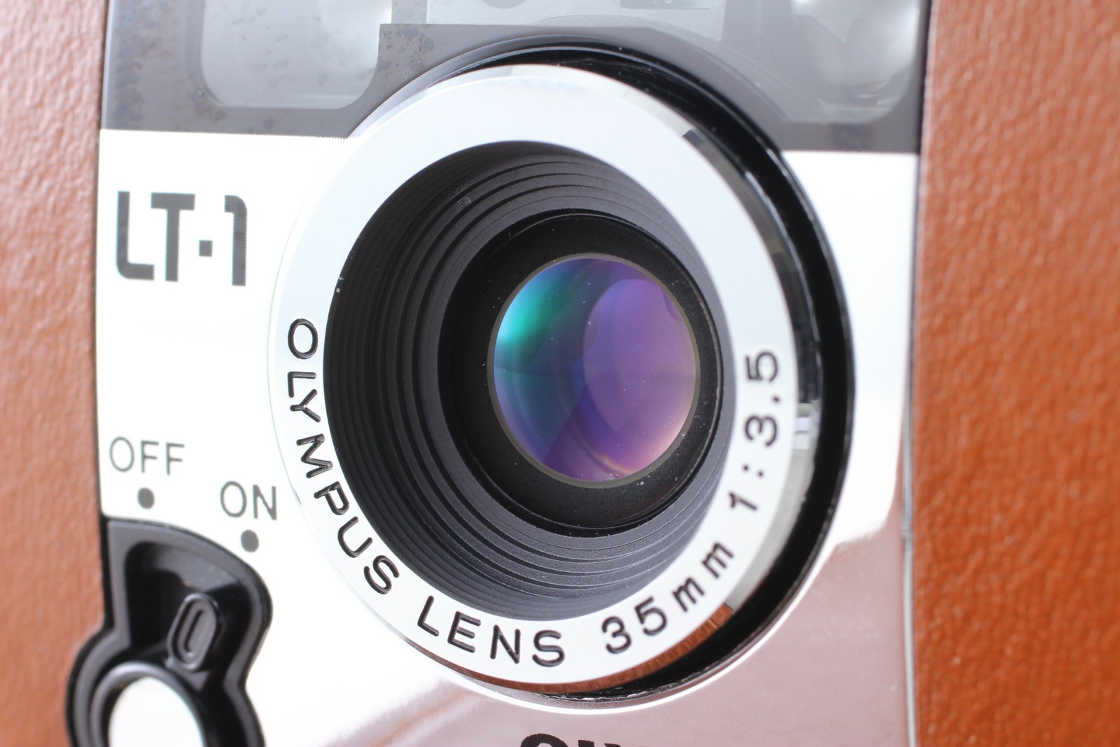 ⏯️ [Near MINT] Olympus LT-1 LT1 Brown 35mm Point & Shoot Film Camera From JAPAN