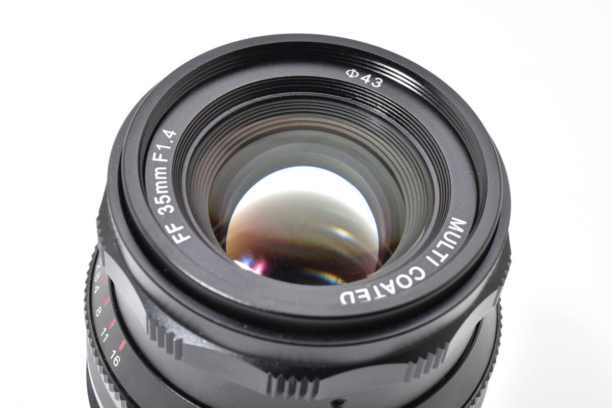Pergear 35mm F/1.4 MF Lens Sony E Mount Good Condition, Smooth Operation