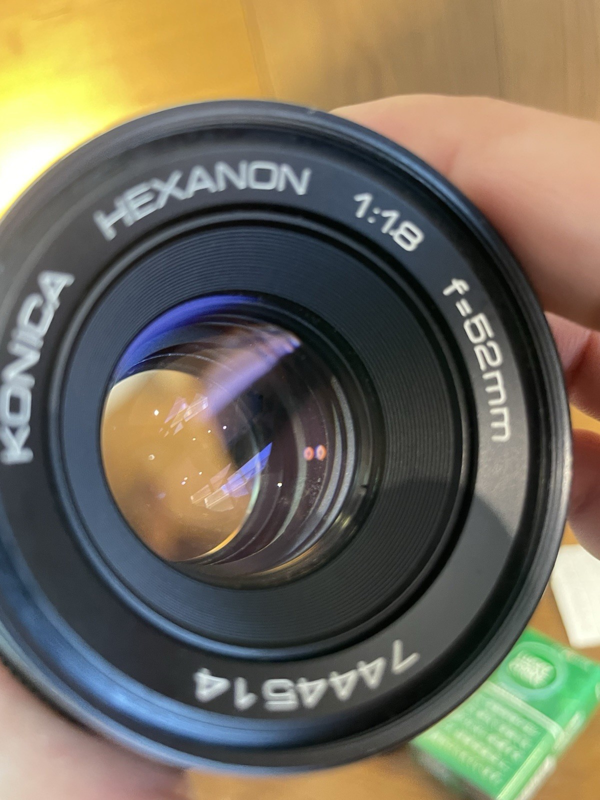 *Early Model 2 Lens : Alomst Mint* Konica Hexanon 52mm F/1.8 & 135mm F/3.5 AR
