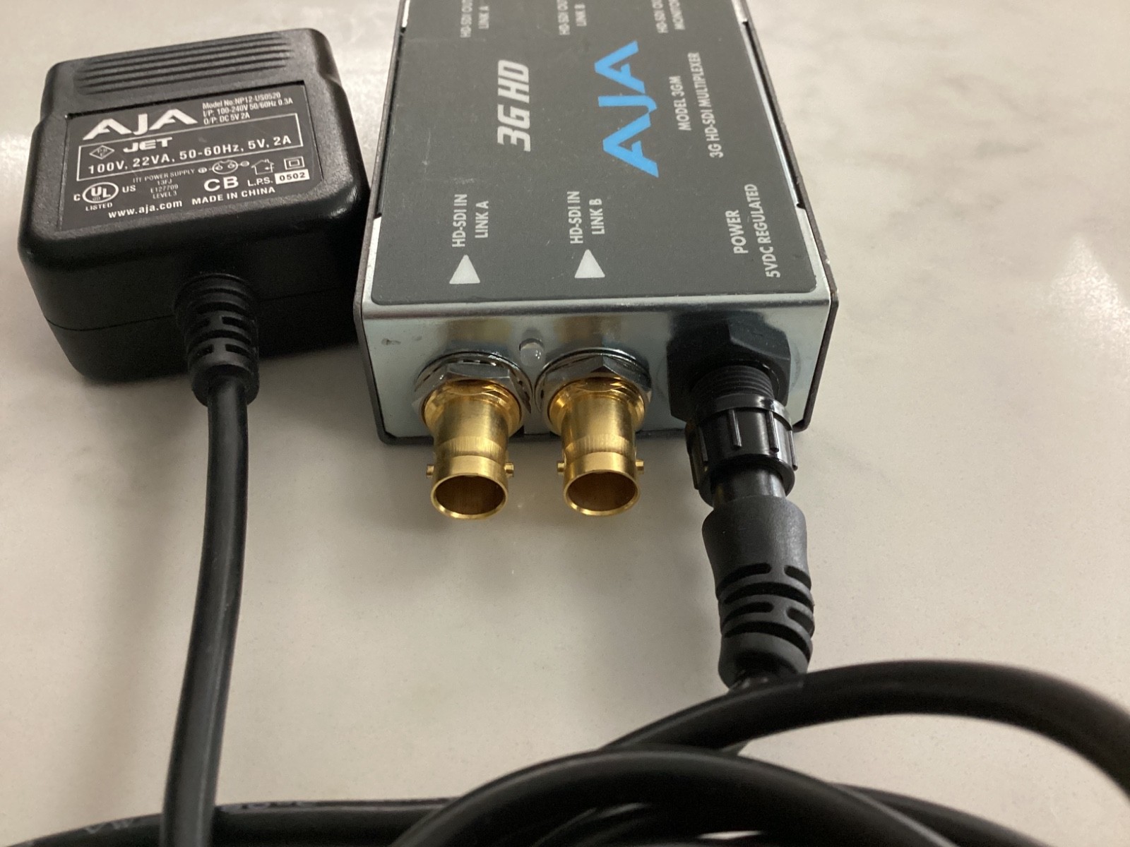 AJA 3GM 3G HD-SDI Multiplexer with Power Supply
