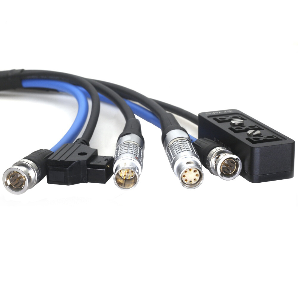 DJI Ronin2 TB50 ARRI Alexa35 Camera Power Cable+SDI Video Cable+DTAP Distributor