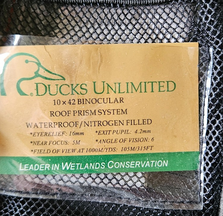 Duck’s Unlimited 10×42 Waterproof /Nitrogen Filled Roof Prism System Binoculars