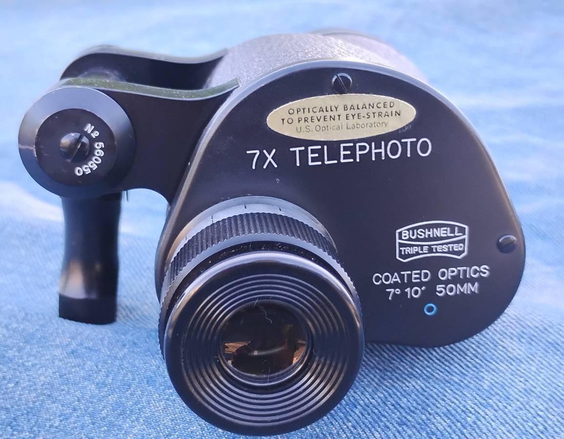 1959 FUJI FPO BUSHNELL “Rangemaster?? Binoculars” 7 x 50 MONOCULAR Mint