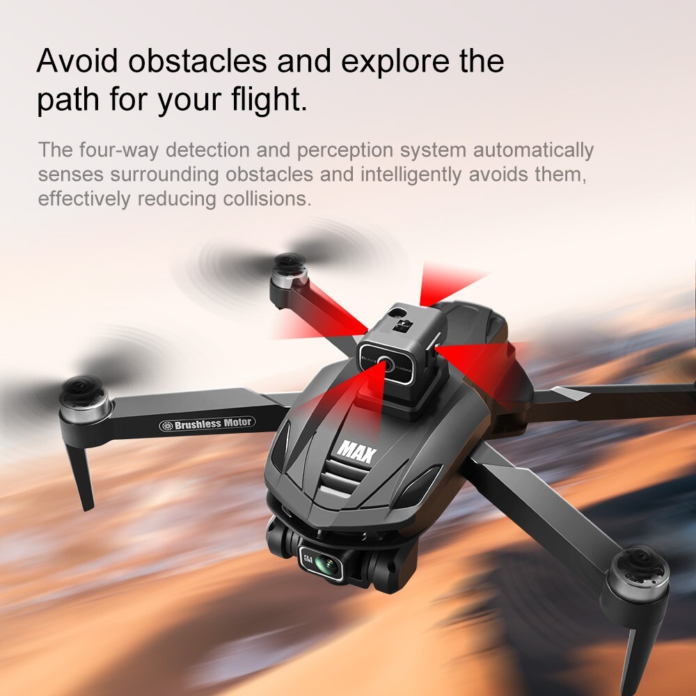 V168 Max Drone 8K 5G GPS Professional HD Aerial Photography Dual Camera Obstacle