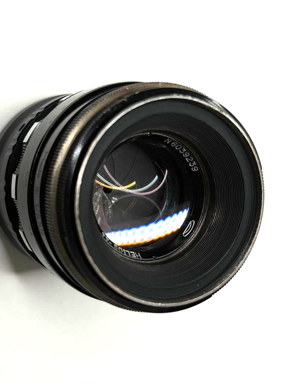SERVICED Helios-44 ZEBRA GLOSSY 2/58 RARE Vintage Portrait Lens SONY E mount