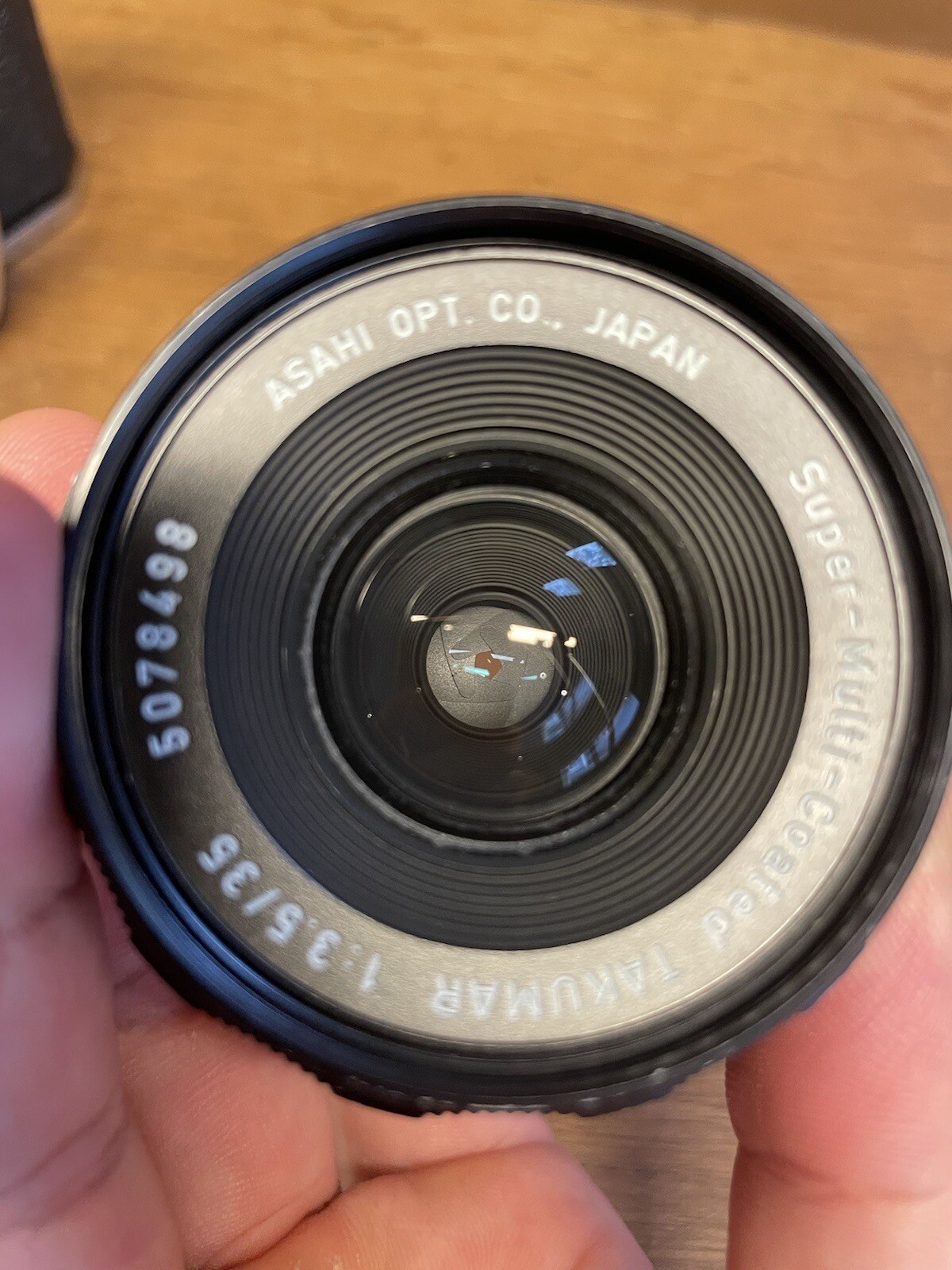 *Near Mint* Pentax Spotmatic SP Film Camera SMC Takumar 35mm F/3.5 Lens From JPN